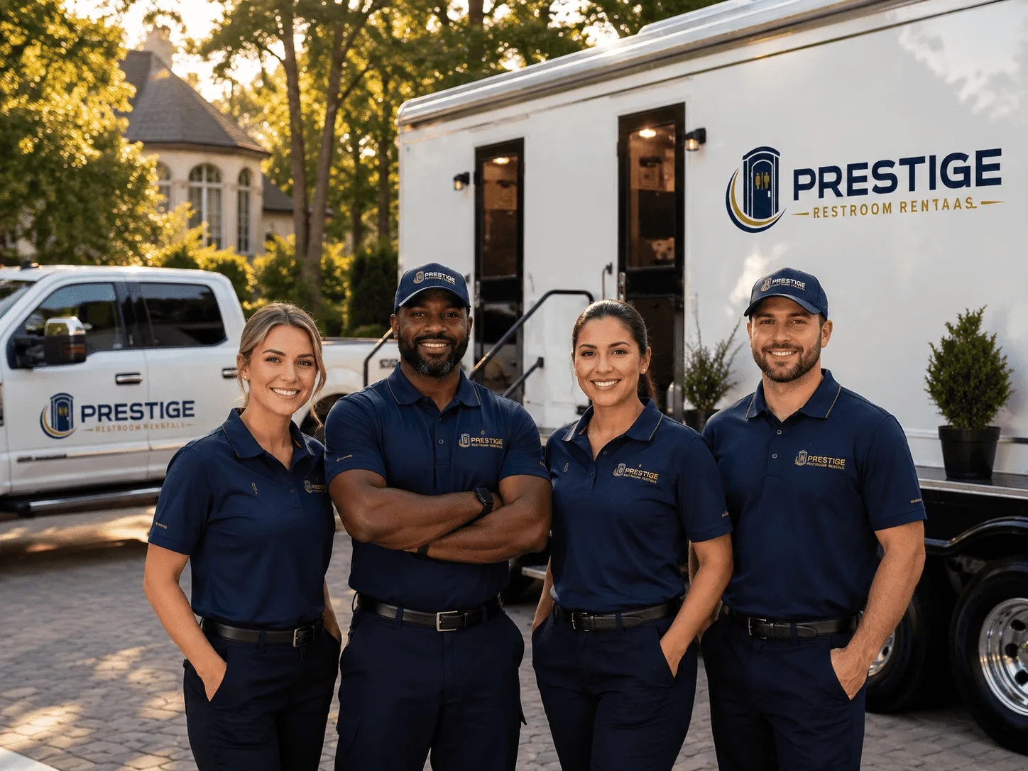 Trusted Luxury Portable Restrooms company in Masury, OH